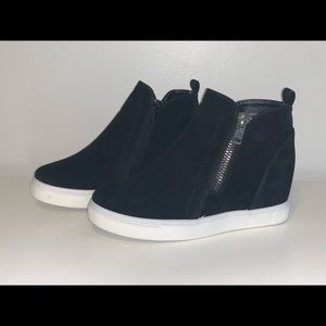 Brand New-Black Sneaker Heels-Natural Reflections